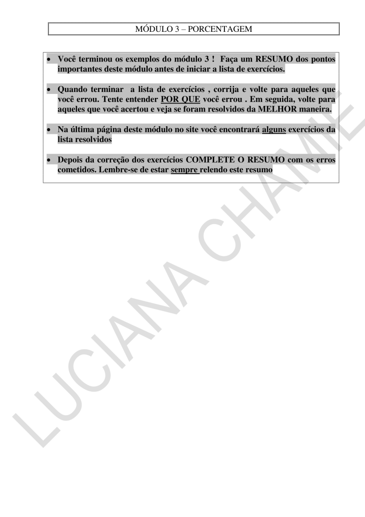 MODULO 3 - PORCENTAGEM - WEB2016-12