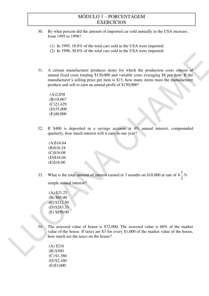 MODULO 3 - PORCENTAGEM - WEB2016-19